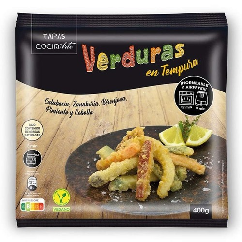 COCINARTE Verdures en tempura