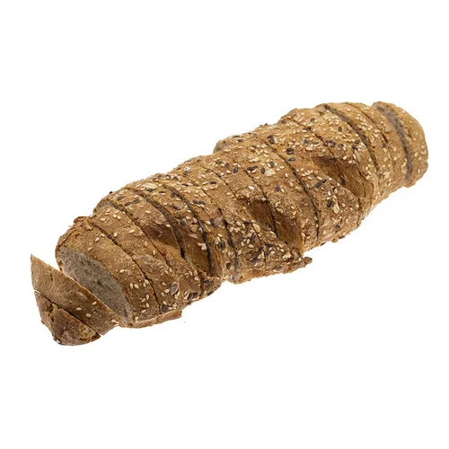 Pan de payés cortado