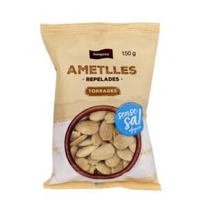 BONPREU Ametlles repelades torrades sense sal