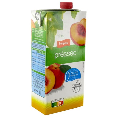 BONPREU Beguda de suc de préssec