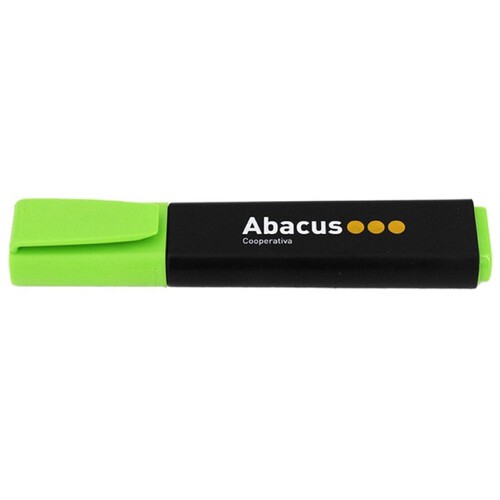 ABACUS Retolador fluorescent de color verd