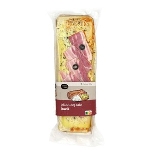 TERRA I TAST Pizza de xapata amb bacó