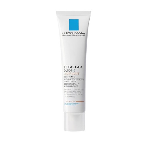 LA ROCHE POSAY Tractament unificant Duo+ Effaclar teinte light