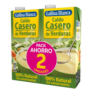 GALLINA BLANCA Brou casolà de verdures