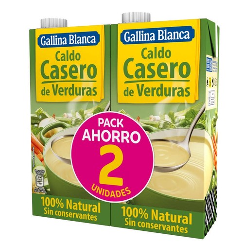 GALLINA BLANCA Brou casolà de verdures