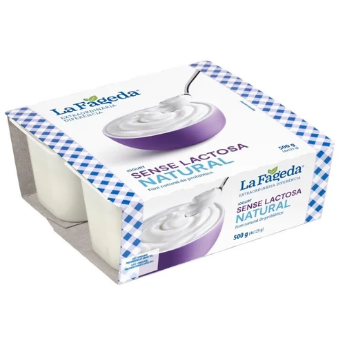 Leche semidesnatada sin lactosa en cartón