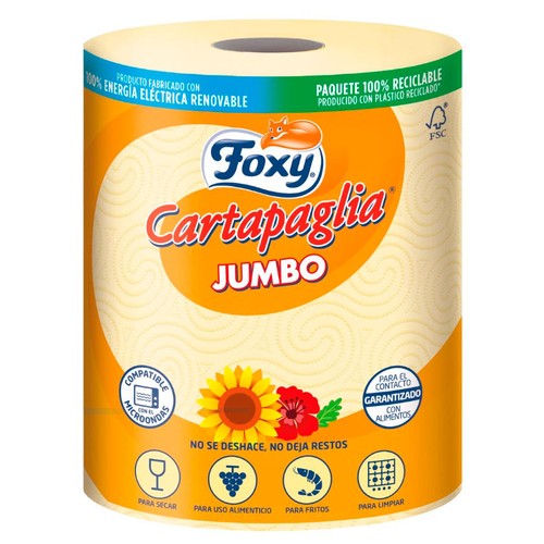 FOXY CARTAPAGLIA Paper multiús Jumbo 1 un.