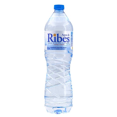 RIBES Aigua mineral natural 1,5 L