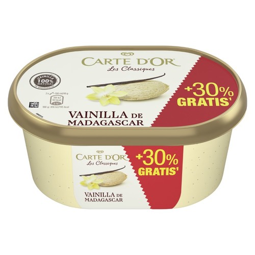 CARTE D'OR Gelat de vainilla
