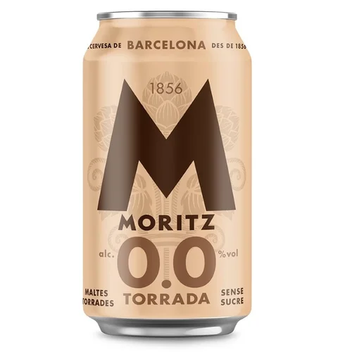 Cerveza sin alcohol 0,0% en lata
