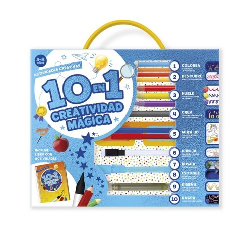 IMAGILAND Kit 10 en 1 Creativitat Màgica 5 a 8 anys
