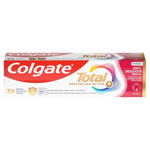 COLGATE Crema dental antidesgast Total