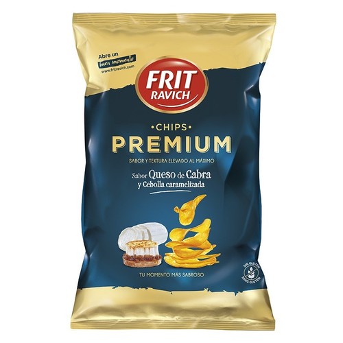 FRIT RAVICH Patates fregides amb gust de formatge i ceba caramel·litzada