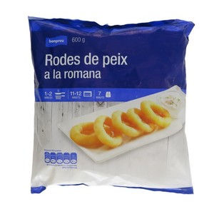 BONPREU Anillas de pescado a la romana