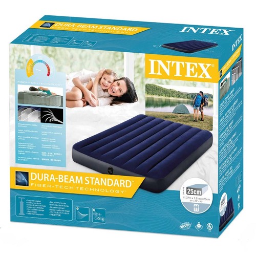 INTEX Llit inflable doble 137x191x25cm