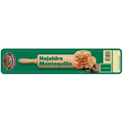 CASA TARRADELLAS Base de Pasta de Full amb mantega