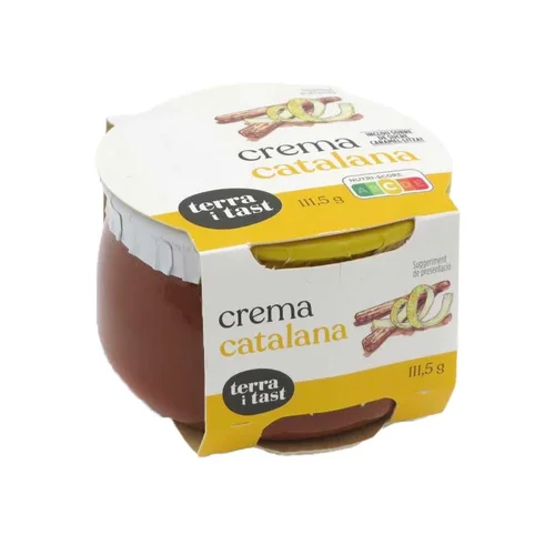 Natillas sabor chocolate i pistacho Dubai