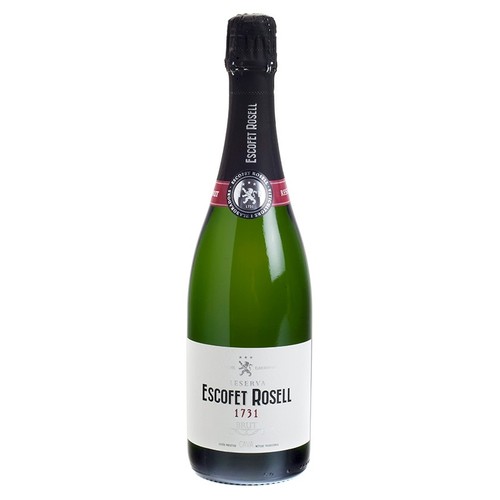 ESCOFET ROSELL Cava Brut guarda superior reserva ecològic
