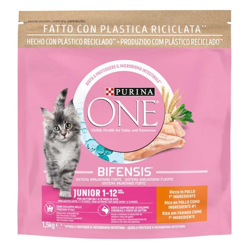 PURINA ONE BIFENSIS Menjar de pollastre per a gat júnior