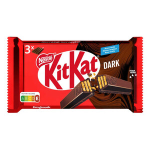 Imagen de KIT KAT Barretes de xocolata negra i galeta Dark