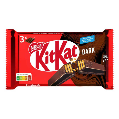 KIT KAT Barretes de xocolata negra i galeta Dark