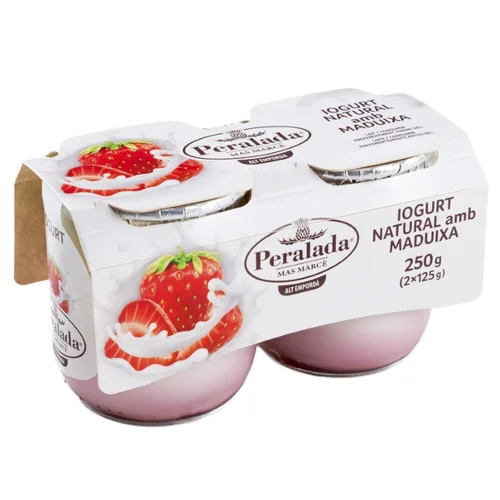 TERRA I TAST Yogur natural con mermelada de mango ecológico