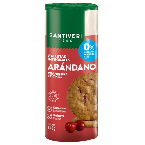 SANTIVERI Galetes integrals amb aranyons vermells