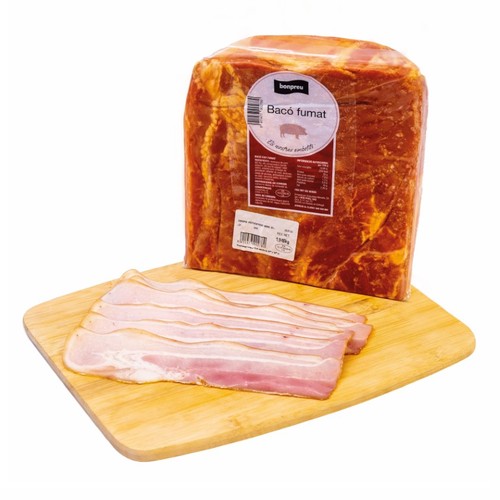 BONPREU Bacó cuinat fumat Bonpreu en talls de 150 grams