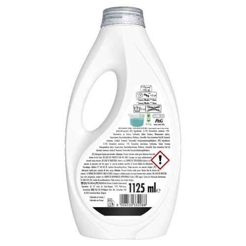 ARIEL Detergent líquid pel·li i manta de 25 dosis