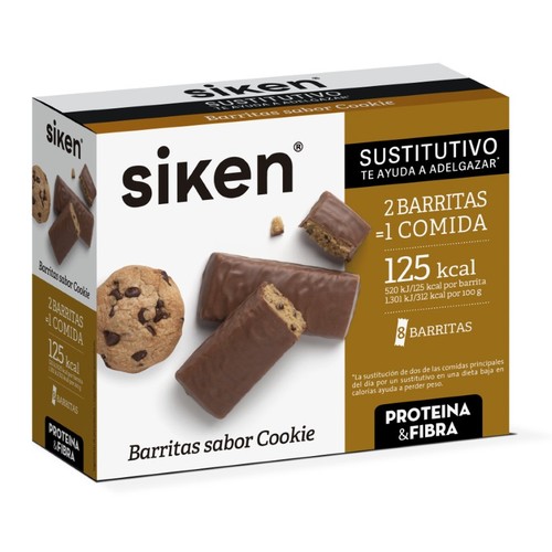SIKEN SUSTITUT. Barretes amb gust de cookies