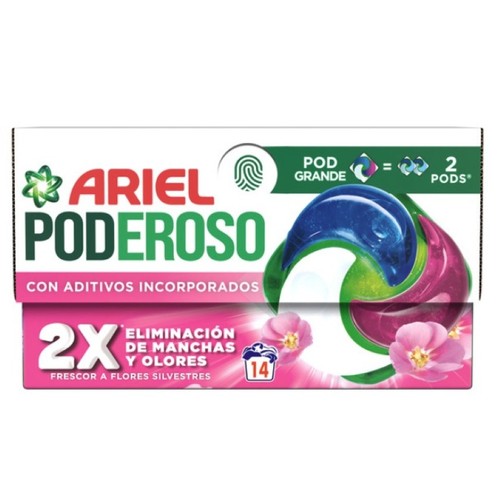 ARIEL Detergent en càpsules sensacions de 14 dosis