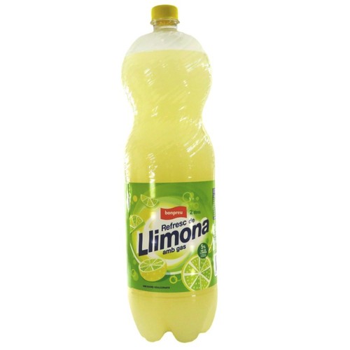 BONPREU Refresc de llimona amb gas