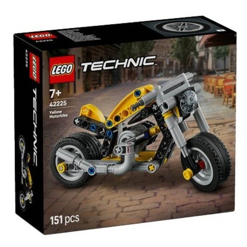 LEGO Joc construcció Moto groga Technic