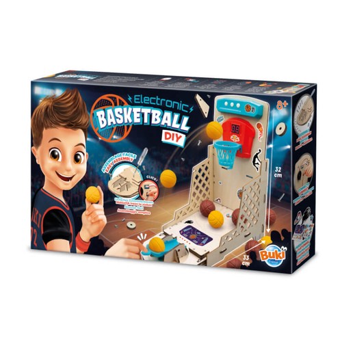 BUKI FRANCE Joc de construcció Electronic Basketball DIY