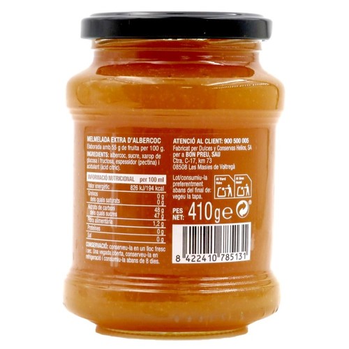 BONPREU Melmelada d'albercoc