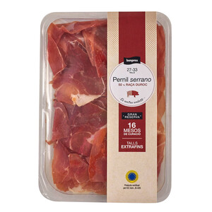BONPREU Pernil serrano gran reserva 50% duroc