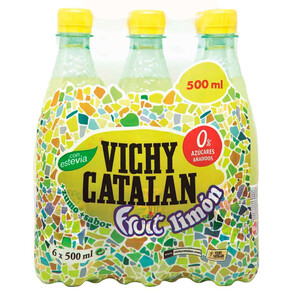 Imagen de VICHY Aigua amb gas amb suc de llimona 6x50 cl
