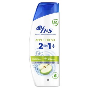 Champú 2en1 + apple fresh H&S, bote 300 ml
