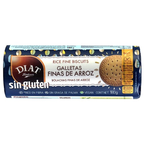 DIAT RADISSON Galetes fines d'arròs sense gluten