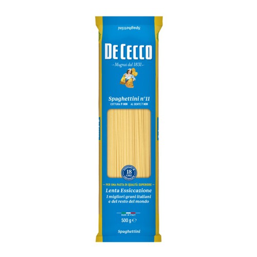 DE CECCO Pasta espaguetis Nº11