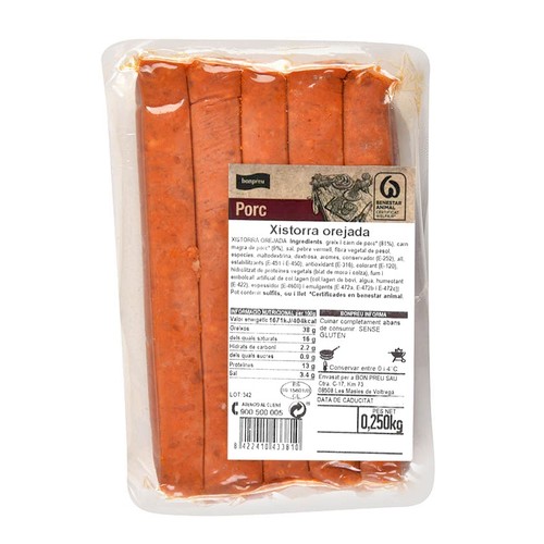 BONPREU Xistorra