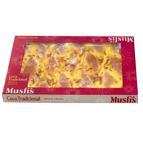 MUSFI'S Coca de brioix amb crema
