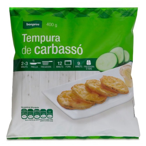 BONPREU Tempura de carbassó