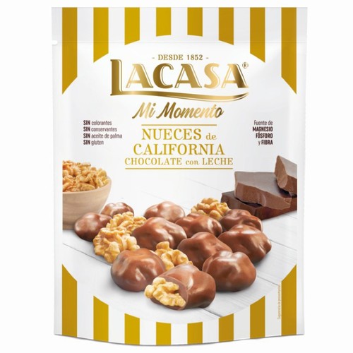 LACASA Nous recobertes de xocolata amb llet