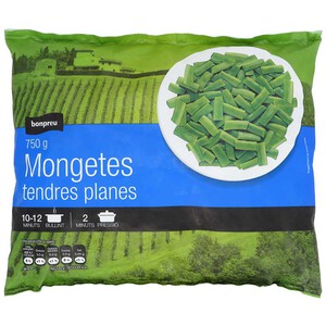 BONPREU Mongetes tendres planes