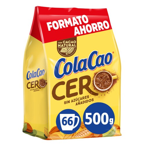 COLA CAO Cacau soluble 0% sucres afegits