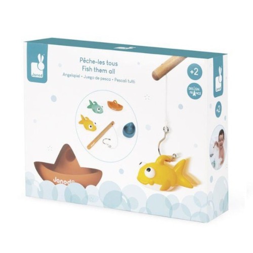 JANOD Set de Joguines de Bany amb Canya de Pescar