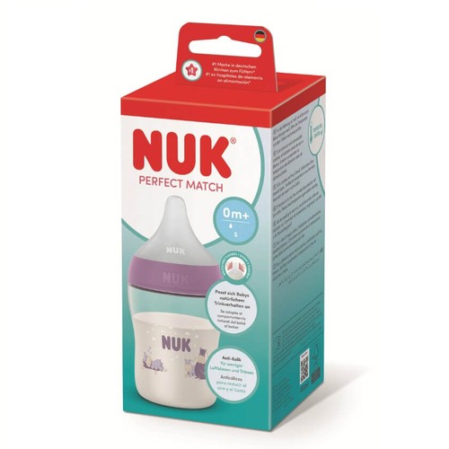 NUK Biberó de 150 ml amb tetina silicona