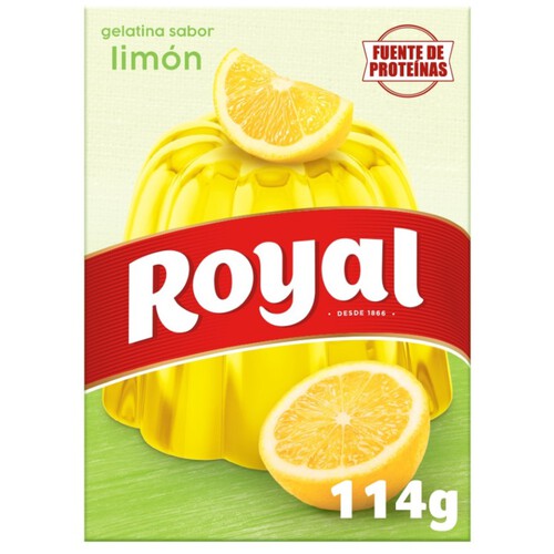 ROYAL Gelatina sabor llimona