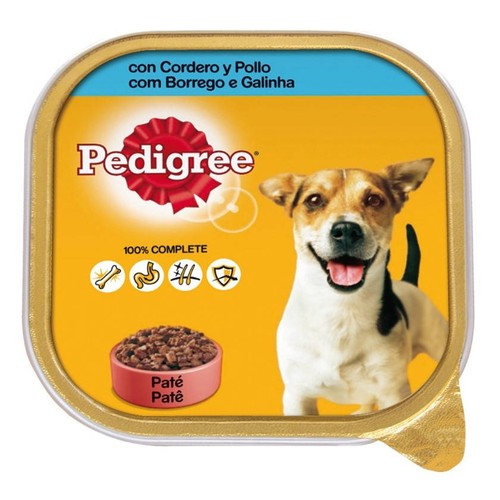 PEDIGREE Menjar en paté amb xai i pollastre per a gos